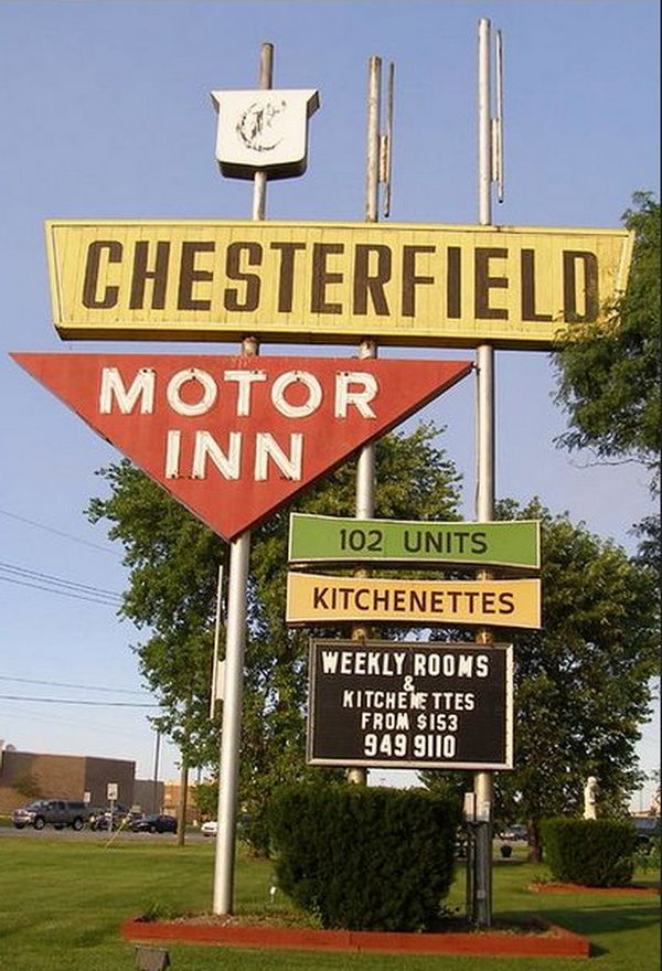 Chesterfield Motor Inn - Photo From Debra Jane Seltzer On Flickr